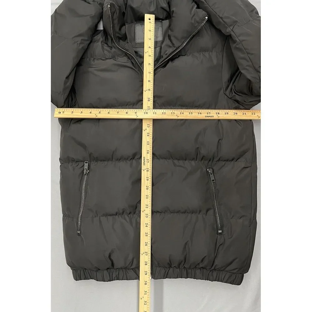 Good For Nothing Puffer Jacket Men 2XL Black United Kingdom Zip Pockets Outdoor‎